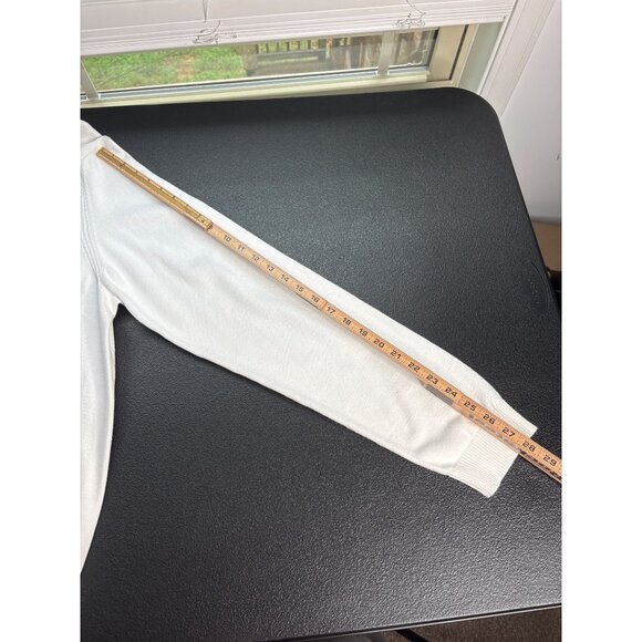 Jos. A. Bank 1905 Men's White Henley Knit Pullover Sweater XL - Picture 9 of 9